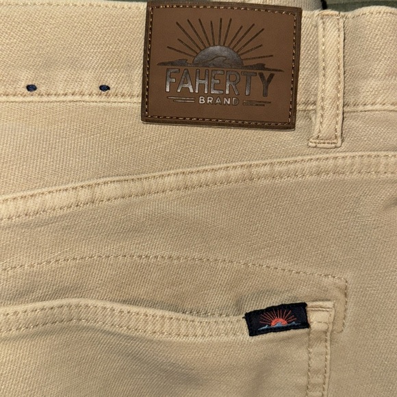 Faherty Stretch Terry 5 Pocket Pant size 36 - Picture 10 of 10